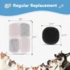 PET raised dot filter