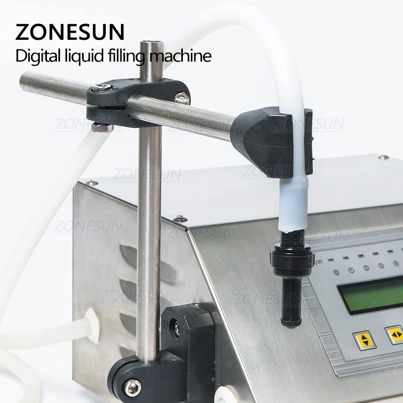 ZONESUN 220V or 110V GFK-160 Digital Control Liquid Filling Machine Small Portable Electric Liquid Water Filling Machine Supply - Image 3