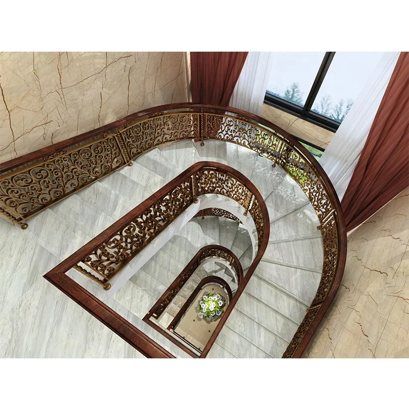 Bookend Step Edge Volakas Custom Cut White Marble  Floors And Stairs Price Tread For Interior House Decoration