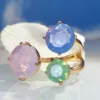 Tricolor ring