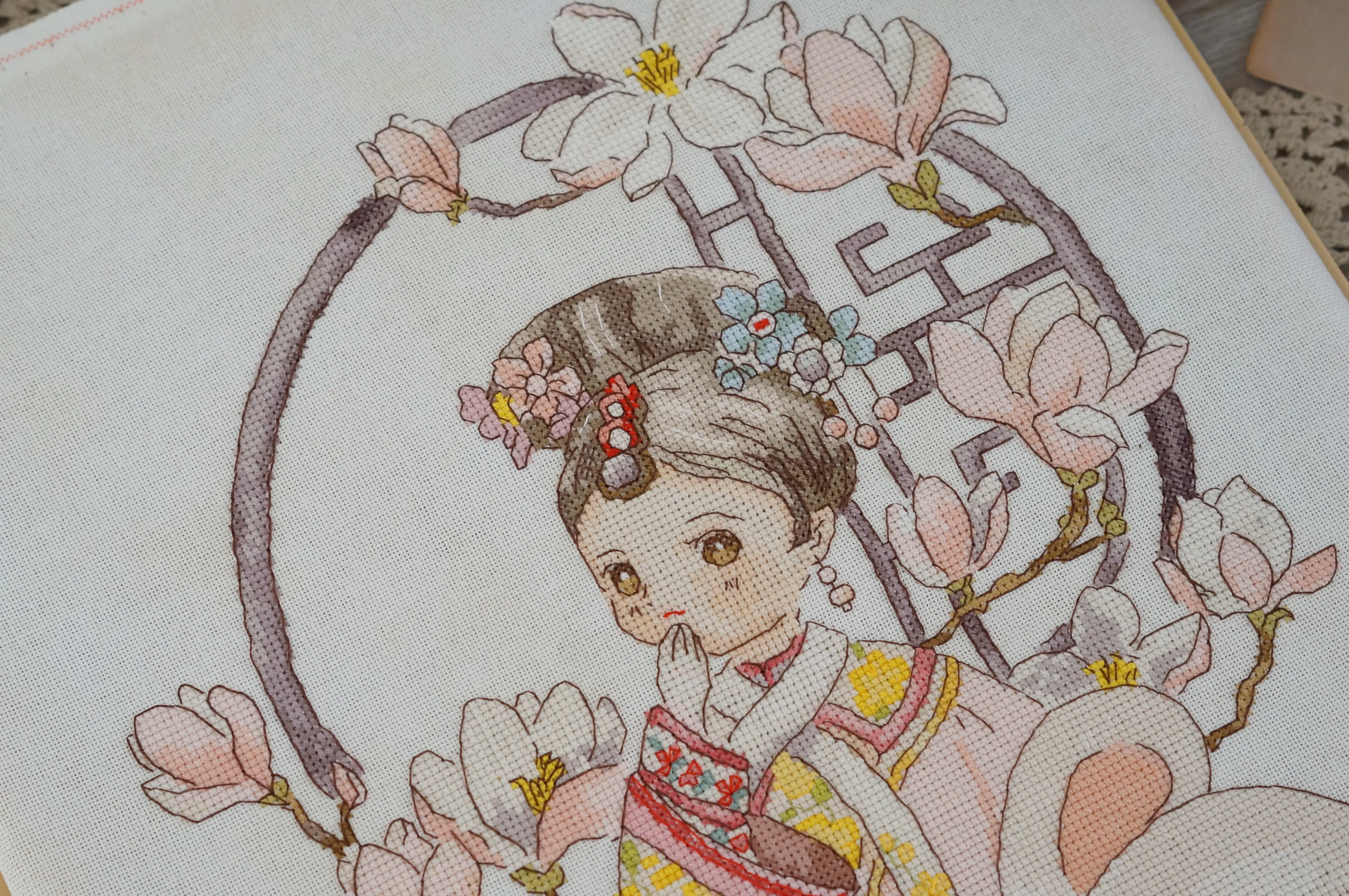 Набор для вышивки крестиком ручной работы Xiutime китайская мода Gril No. 126 принцесса