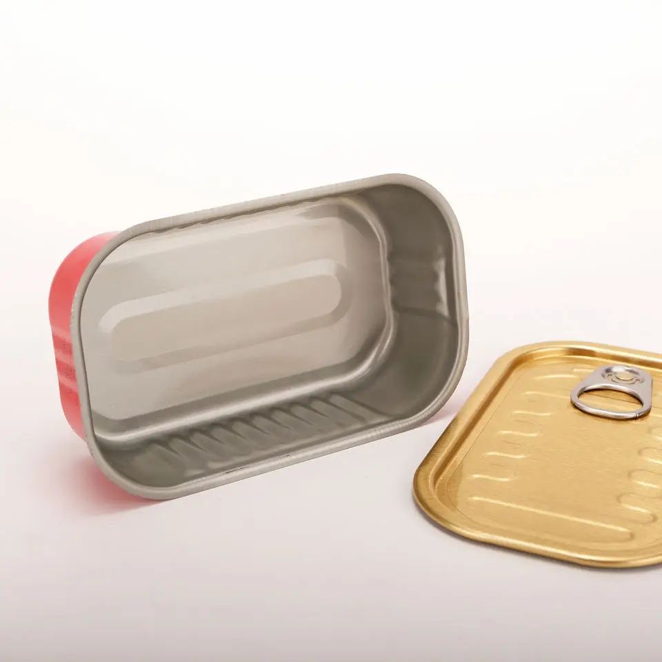 Wholesale Price Food Grade 1/4 Club Tin Cans Manufacturer Rectangular