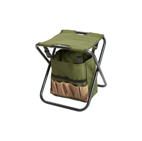 Home Kneeling Stool with 2 Tool Pouches Heavy Duty Gardening Work Seats Portable Foldable Garden Bench Icefei Folding Garden Kneeler and Seat Stool EVA Foam Knee Pads 