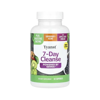 OEM/ODM 7 day Cleanse Senna Leaf Extract Capsules for Promote Digestive Detox SuperFruit Blend Probiotics Weight Loss Capsules