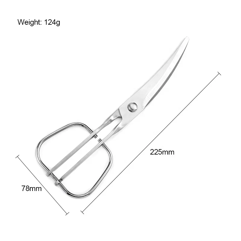 Top Quality Kitchen Household Scissors With Stainless Steel Handle