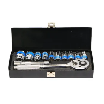 Manufacturer produces 12 piece hardware kit auto manual tool vehicle repair torque driver wrench set