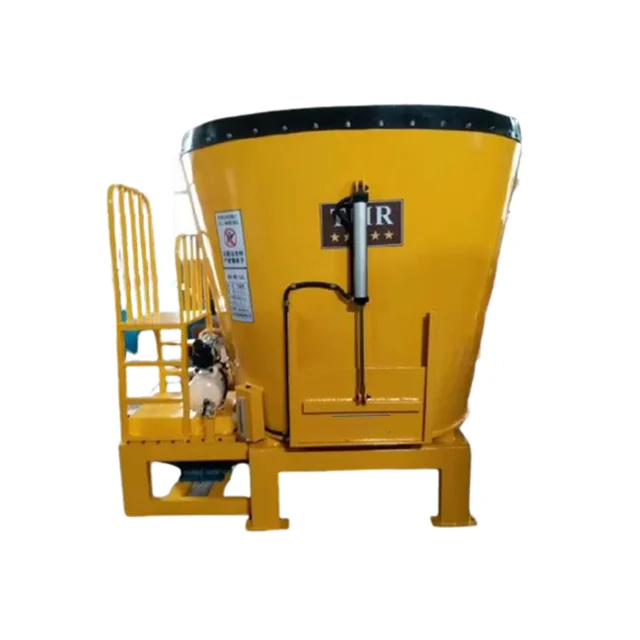 Fixed Type Vertical TMR Feeder Mixer for Beef Cattle