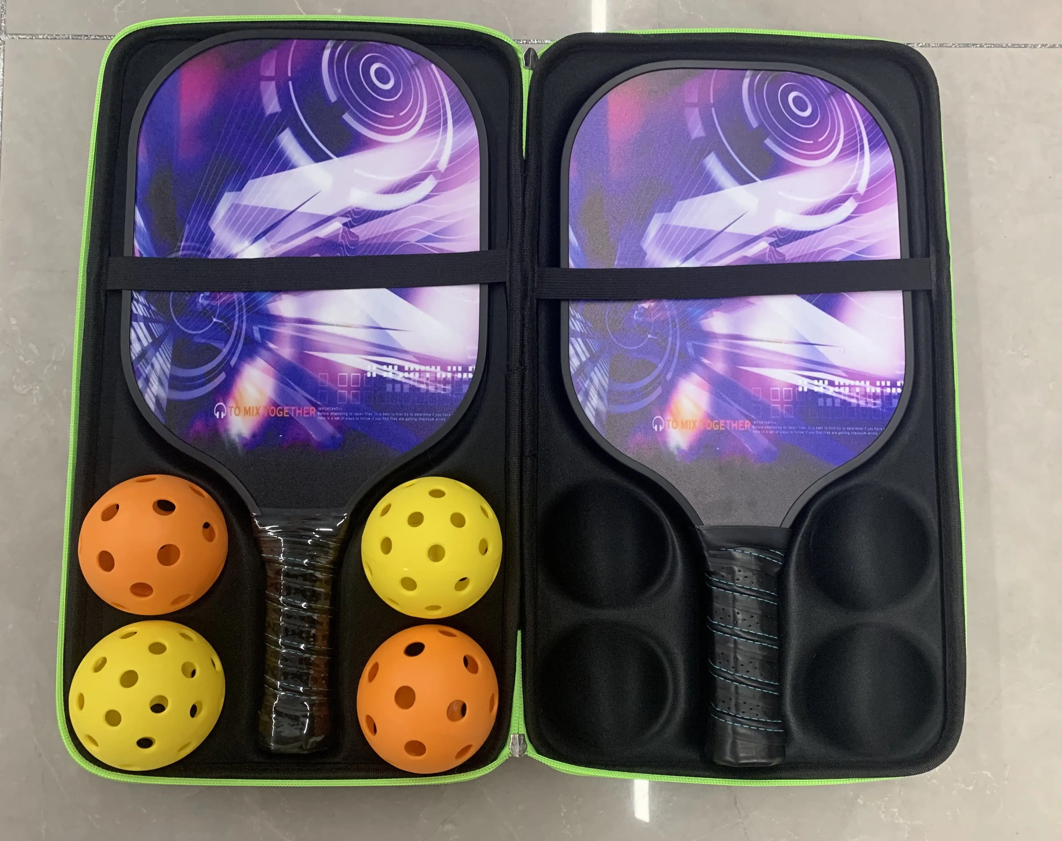 Maxsong изготовленным на заказ логосом углеродное волокно Премиум Pickleball ракетка затвора графита для пчелиных сот Pickle мяч ракетки