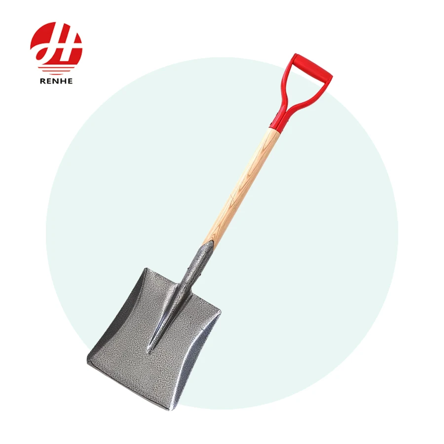 Produkto Mula Direktang Pabrika: Pasadyang Kagamitan sa Pagsasaka, Spade at Shovel para sa Hardin na may Kahoy na Hawakan