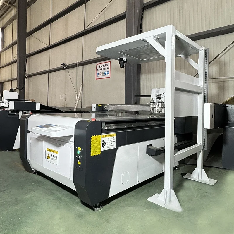 ZXT Cutting Machine Factory CNC Corrugated Cnc Cardboard Cutter Oscillating Knife Plastic Board Cutting Machine