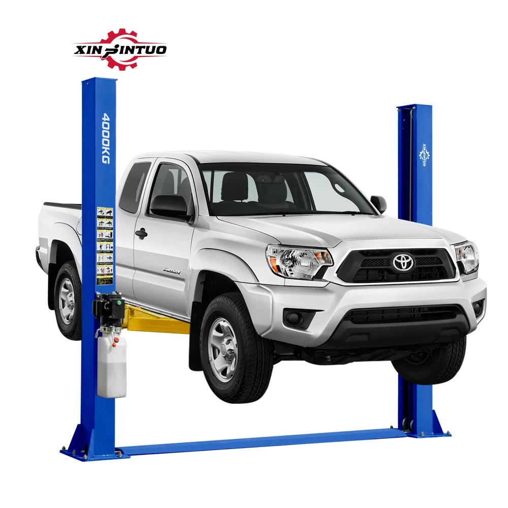 Xinjintuo 4T Manual Release Car Two Post Lift Car Lifter Auto Hoist Vehicle Lifting Elevador De Autos Portatil for Sale