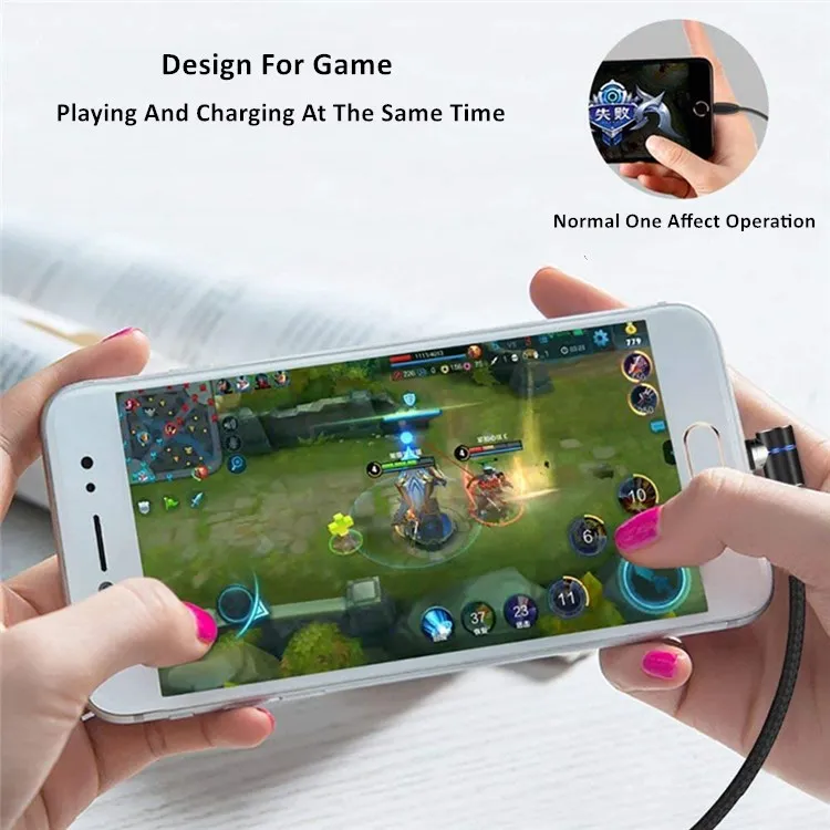 Бесплатная доставка 1 м Магнитный Мобильный телефон Kabel Lade 540 кабель для передачи данных Кабели для Celulares Магнитный зарядный кабель