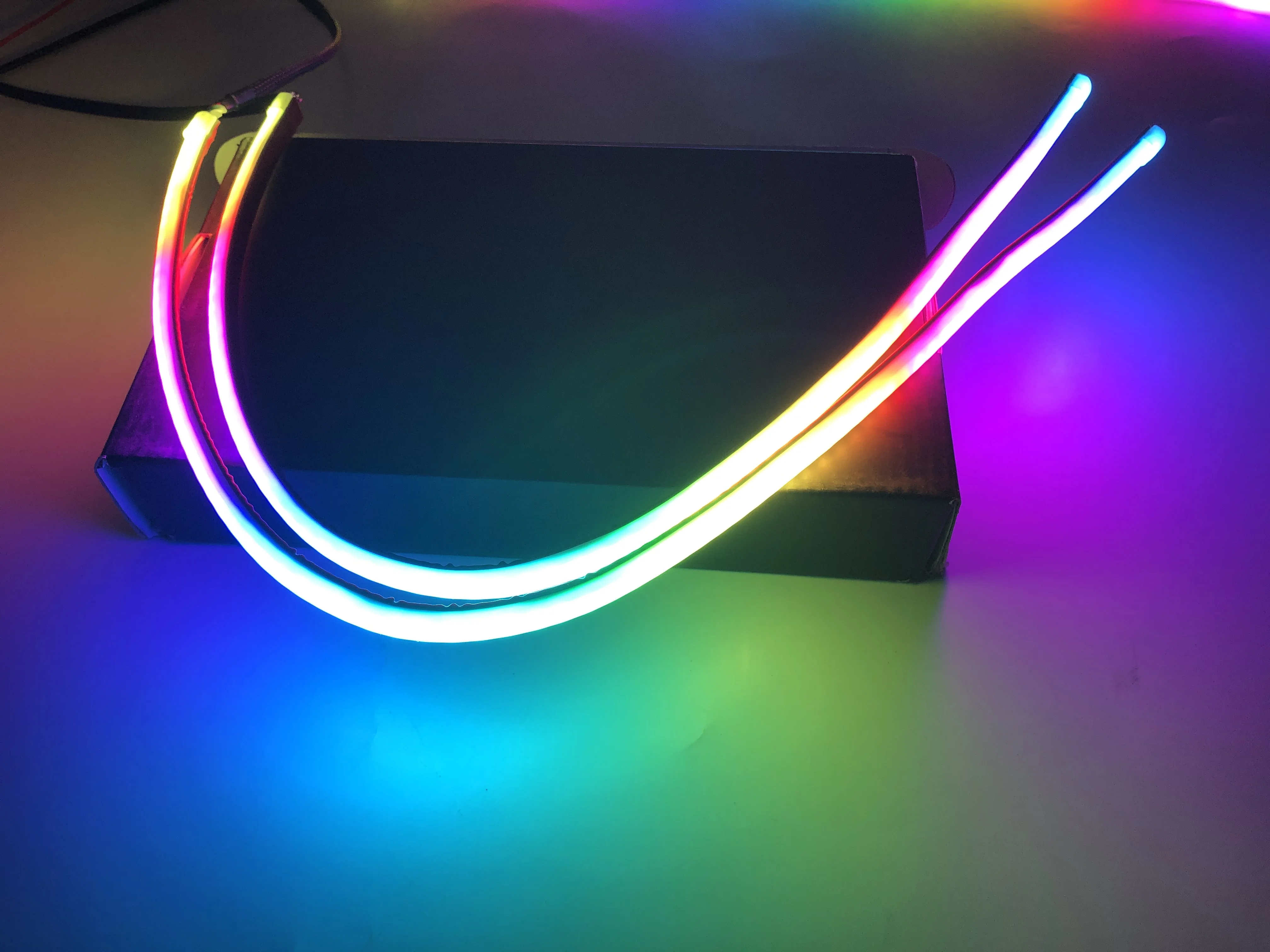 12inch-24inch-colorshift-led-strips-rgb-chasing-flow-drl-tube-acc-start