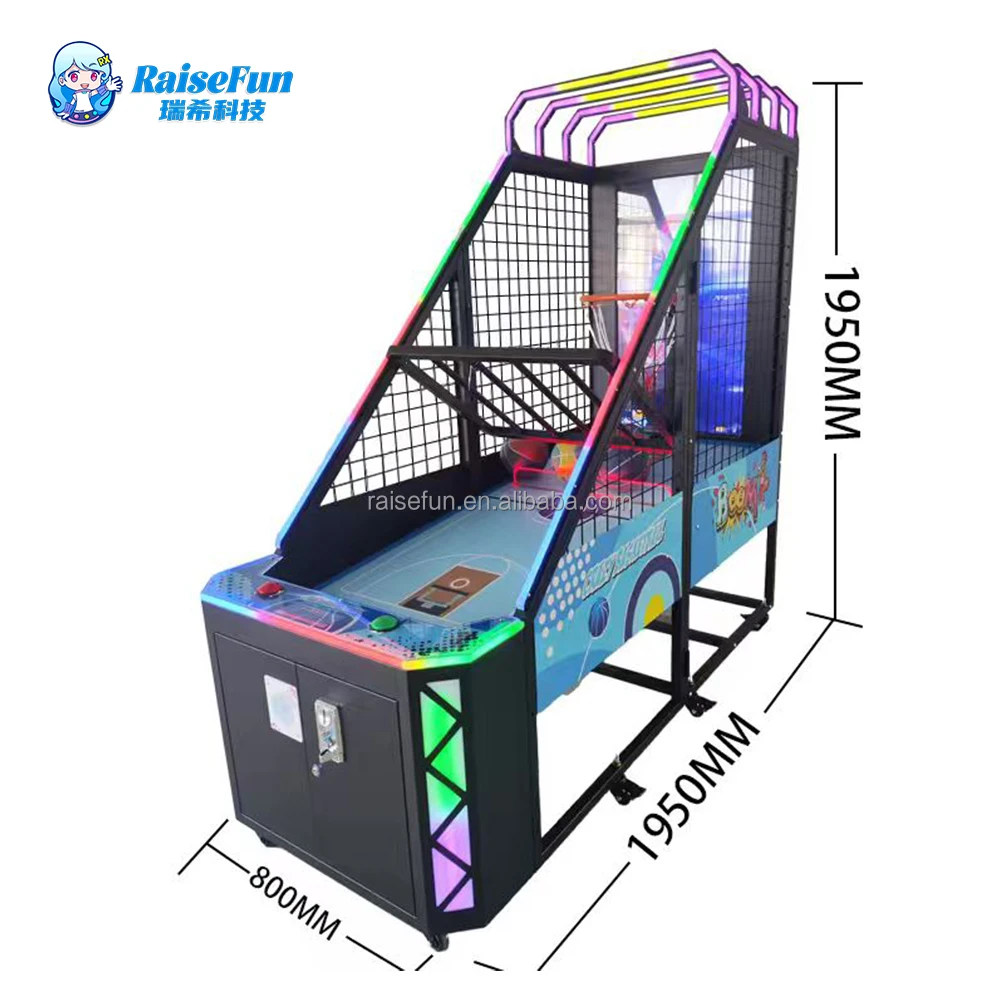 product commercial 55 inch display  scoring electronic basketball arcade game shooting machine indoor big screen street games machines-0
