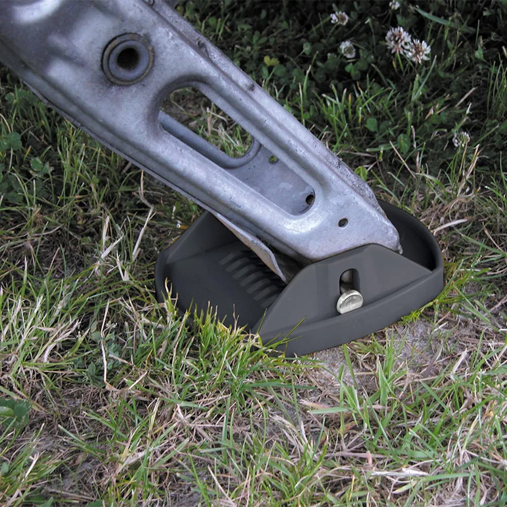 Uv Stabilised Grey Camper Trailer Stabilizer Legs Rv Big Foot Corner