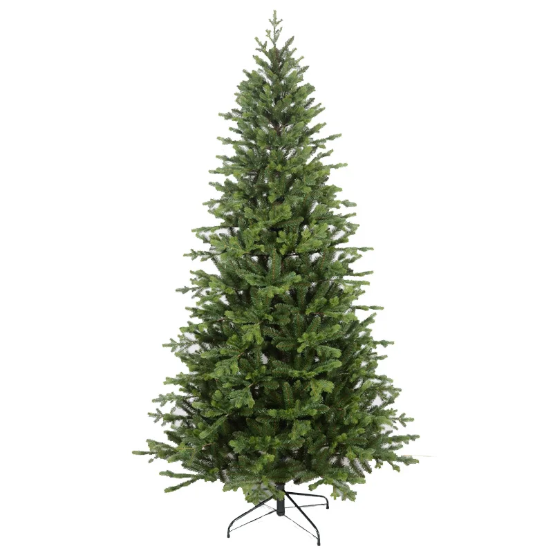 2024 PE PVC Mixed Artificial Christmas Tree with Decorations