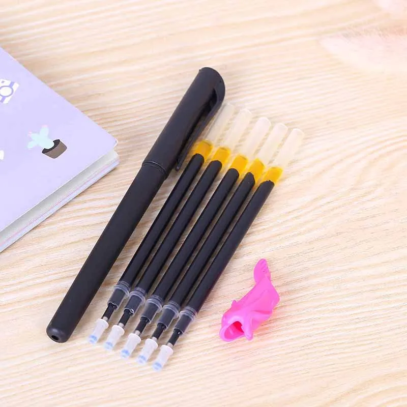 Auto Vanishing Magic Gel Ink Pen Kids Handwriting Pen Gripper Disappear Ink  Refills Practice Reusable Fading Invisible Ink Pens - Buy Disappear