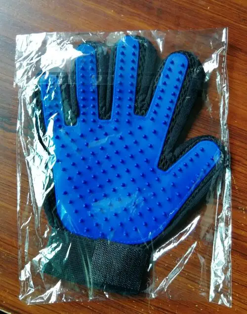 Pet Dog Hair Removal Brush Scrubbing Gloves Massage Hair Remover Cat