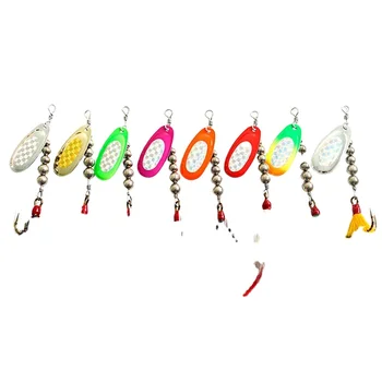 19g Rotating Indiana Blade Metal Lure Bass Freshwater Top Water Fishing Inline Spinner Swim Bait – Metal Jig – view 5