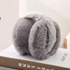 Varilla de felpa plegable - gris - 15 cm de diámetro