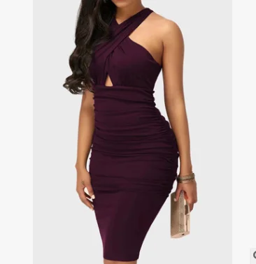 colorful bandage dress