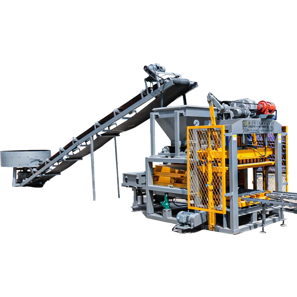Qt4-25 Automatic Brick Making Machine for Sale Block Shape Press Mold for Stone