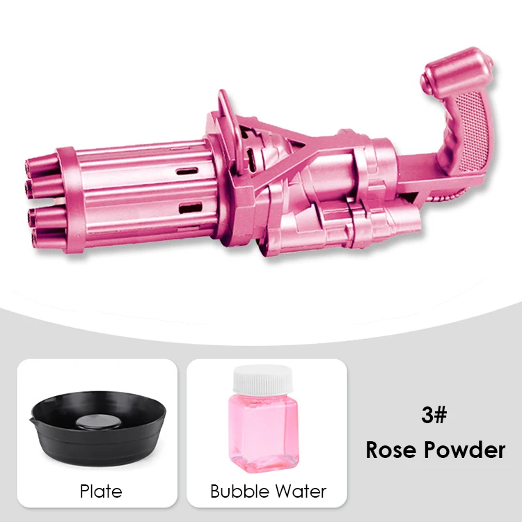 Автоматический игрушечный пистолет для выдувания пузырей автоматическая пузырьковая машина большого размера Электрический