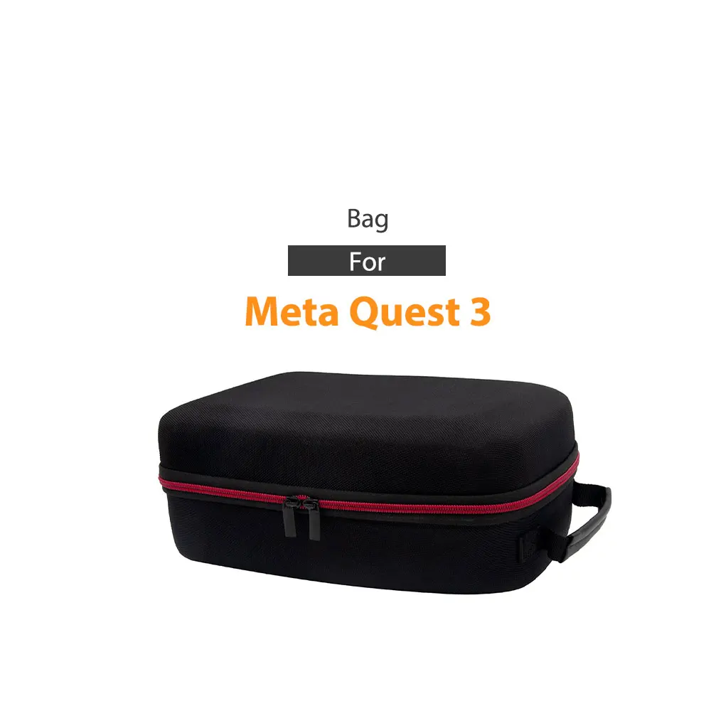 Eva Case Boxes Bag For Meta Quest 3 Cover Foam Protective Storage Carry Portable Coloured Plastic Caps