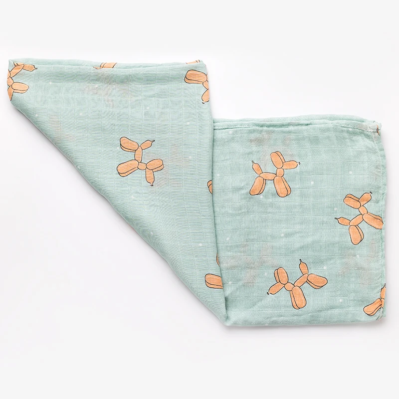 Муслиновое дерево с цветным принтом на заказ удобное домашнее детское муслиновое