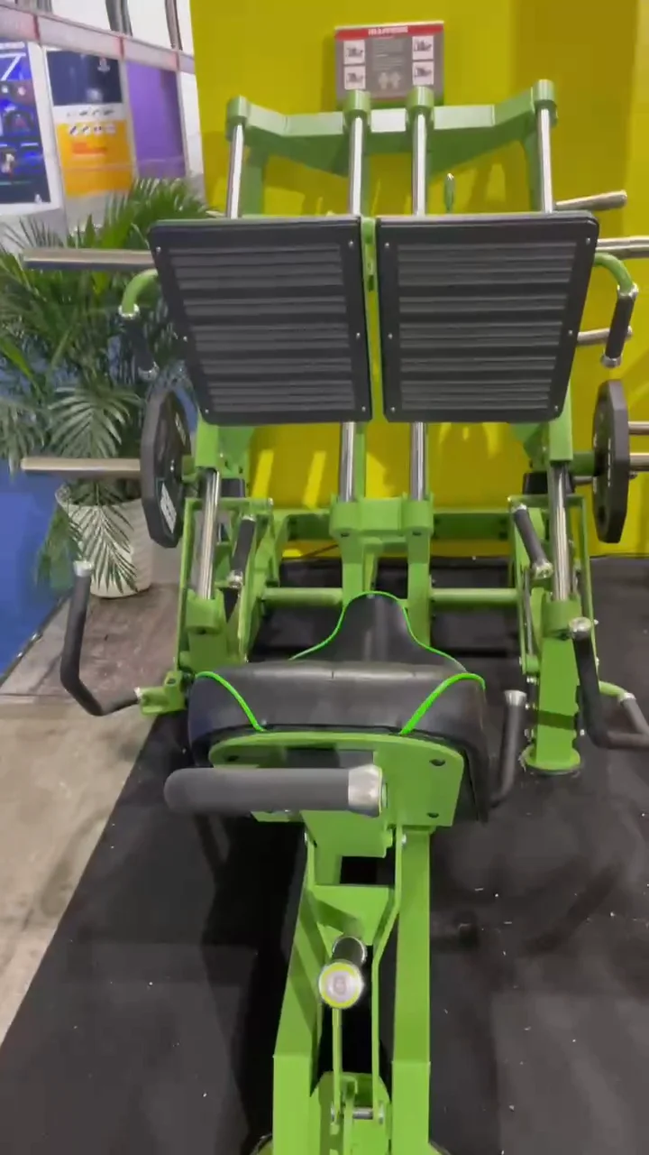 Commercial Gym Equipment 45 Degree Split Leg Press Iso Lateral Leg