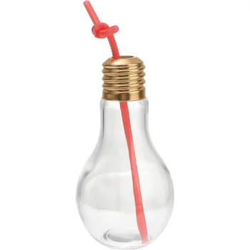 LED Flashing PET Light Bulb Plastic Drinking Cup