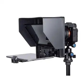 FEELWORLD TP10 Pro Foldable 10" Teleprompter Kit with Remote Control - Factory Direct OEM/ODM Customizable DSLR Teleprompter