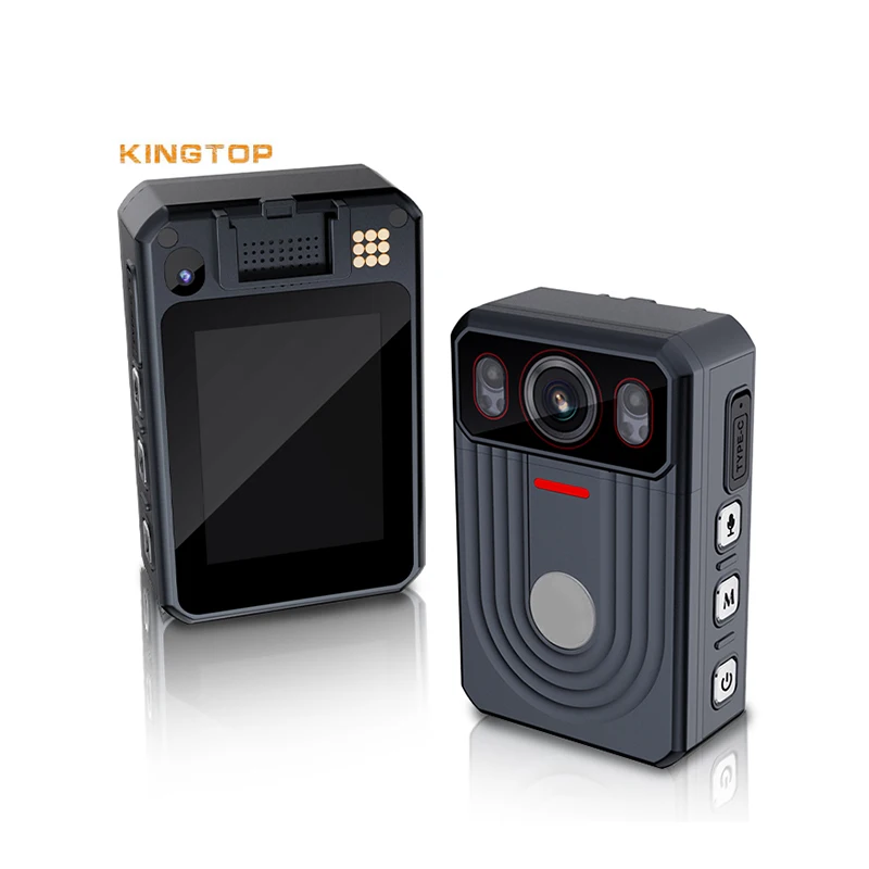 4G Body Worn Camera with GPS ODM/OEM Supported Intercom for Network H.264 H.265 Video Compression for Public