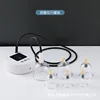 Charging with pressure relief valve-6 cans