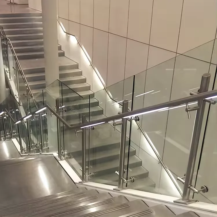 Complete 2 Arm Glass Railing Fencing Stainless Steel Hardware Spider ...