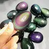 Rainbow Obsidian Yoni Egg