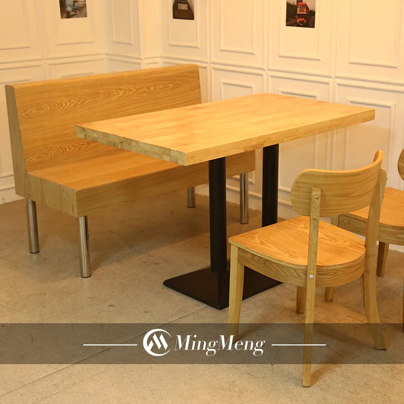New Design Cheap Restaurant Booth Cafe Furniture Wood Sofa Restaurant Booth