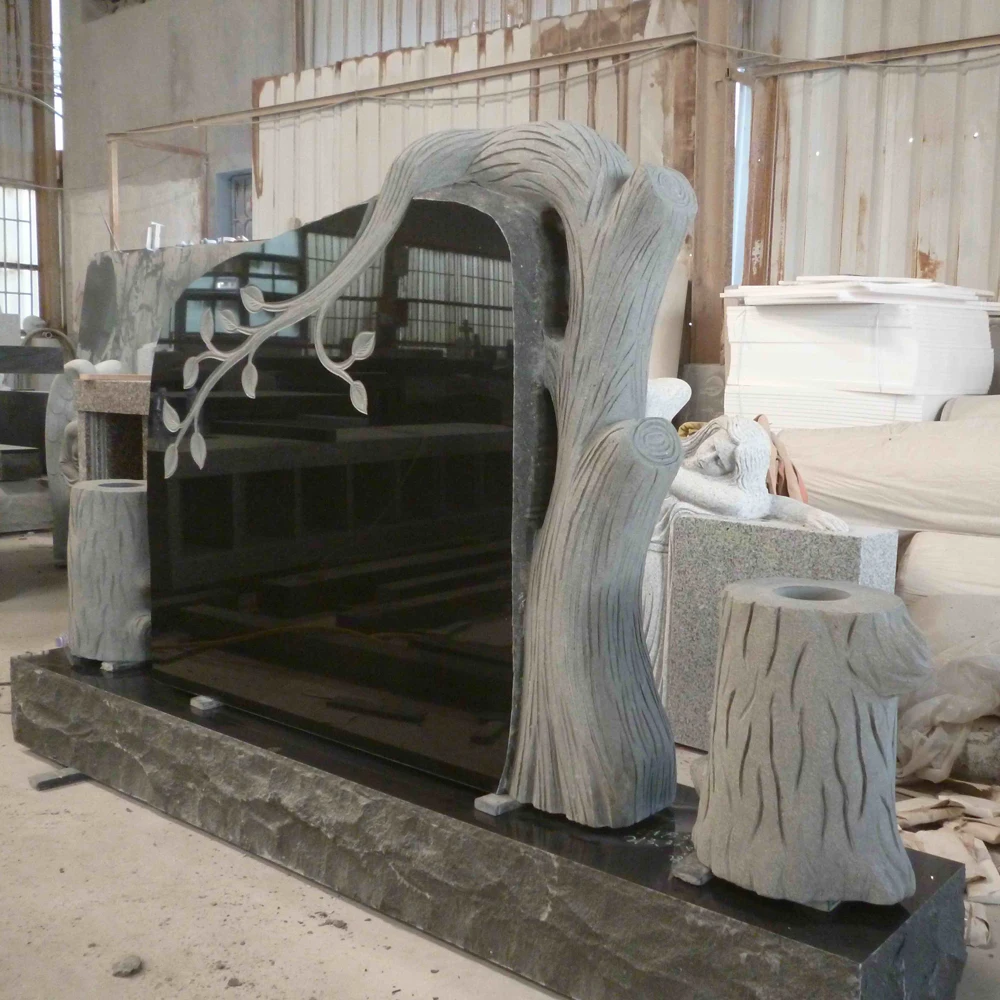 Tree Design Tombstones and Monuments with Top Quality