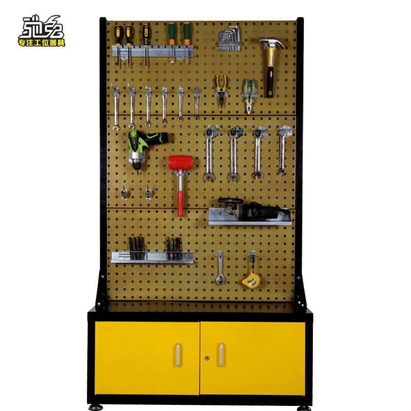 Hole Board Shelf Display Rack Auto Repair Tool Rack Workshop Tool Rack