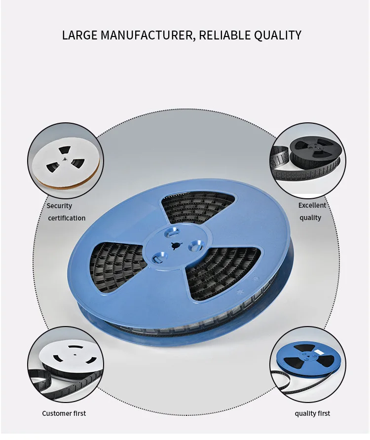 Oem Factory Packaging For Connectors Electronic Component Smd Taping Automatic Tape And Reel