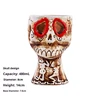 Motif Crâne Rouge - 480mL