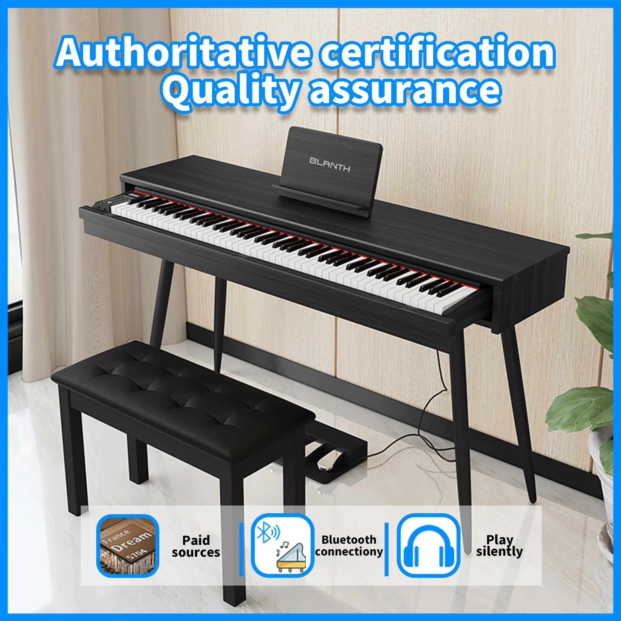 BLANTH Instruments Piano Keyboard Nice Sound Piano High Professional Oem Piano Keyboard