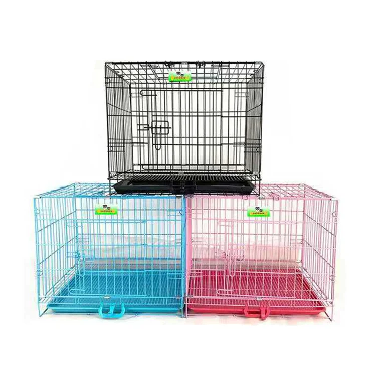 large folding dog crate