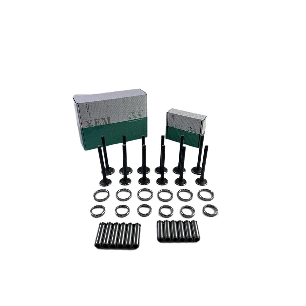PC22IE Intake and Exhaust Valve Guide Seat Kit for Doosan / DEVELON Engine Repair Kit Engine Spare Parts