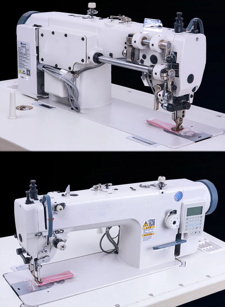 0303d Single Needle Automatic Direct Drive Synchronous Heavy Material ...