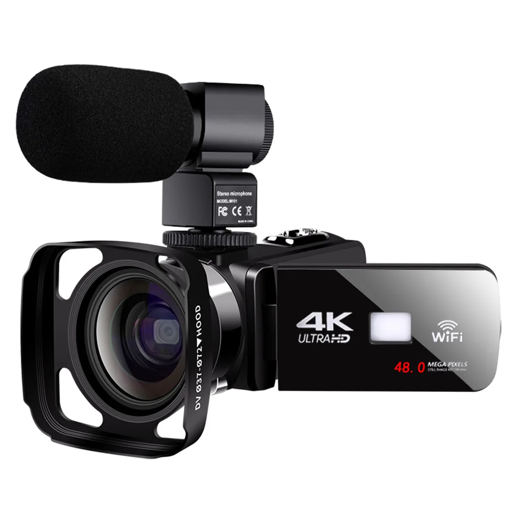 video camera camcorder 4k 48mp ultra hd