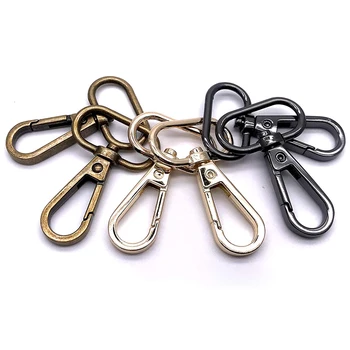 51mm x 19.5 mm Dog Collar Rotating Hookt Bag Accessories Metal Alloy Spring Clip Snap Clasp Hook Buckle