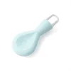 Tennis racket pull tail water blue