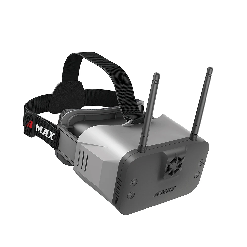 Transporter II HD Kacamata lainnya 720P 5.8Ghz FPV VR Video Goggles Drone Racing Kacamata dengan Fungsi VDR