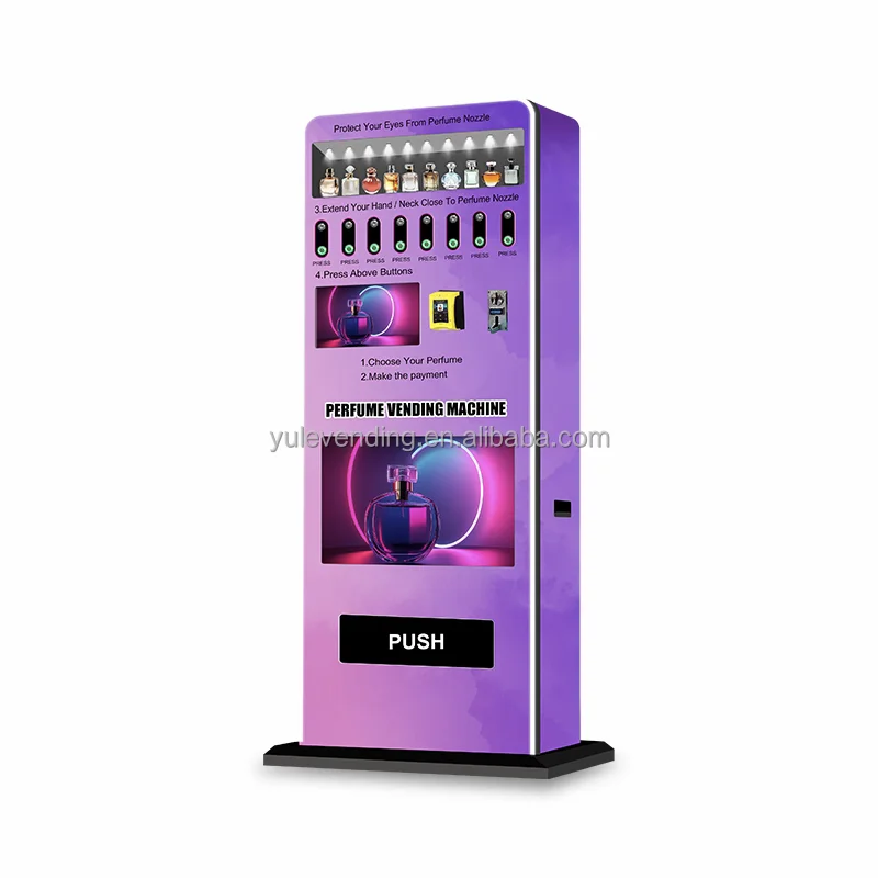 perfume vending machine low moq stand for perfume vending machine 10 ...